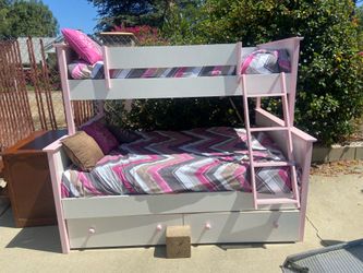 Bunk bed and armoire