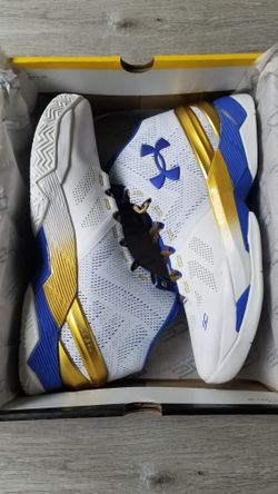 Under Armor Curry 2 Gold Rings Size 10.5