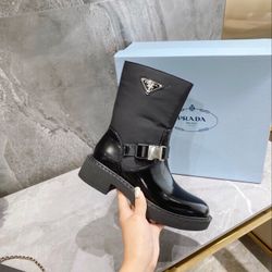 Prada Women’s Boots With Box 2025 New 