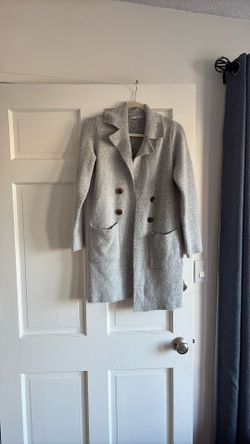 Grey Swacket (sweater/jacket)