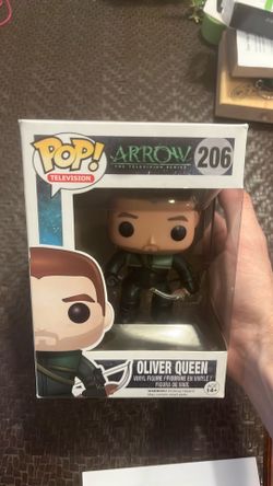 Funko Pop Arrow Oliver Queen #206 Green DC Vinyl Figure Open Box