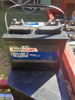 Marine Deep Cycle Starting Battery