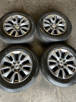 20” Chevy wheels & tires