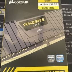 🔥 BRAND NEW Corsair Vengeance 32 GB DDR4 3200 MHz — SEALED — 19 AVAILABLE 🔥
