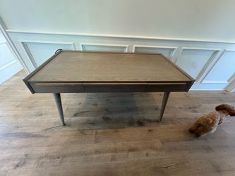 Crate & Barrel Tate 60” x 30” Desk with Outlet