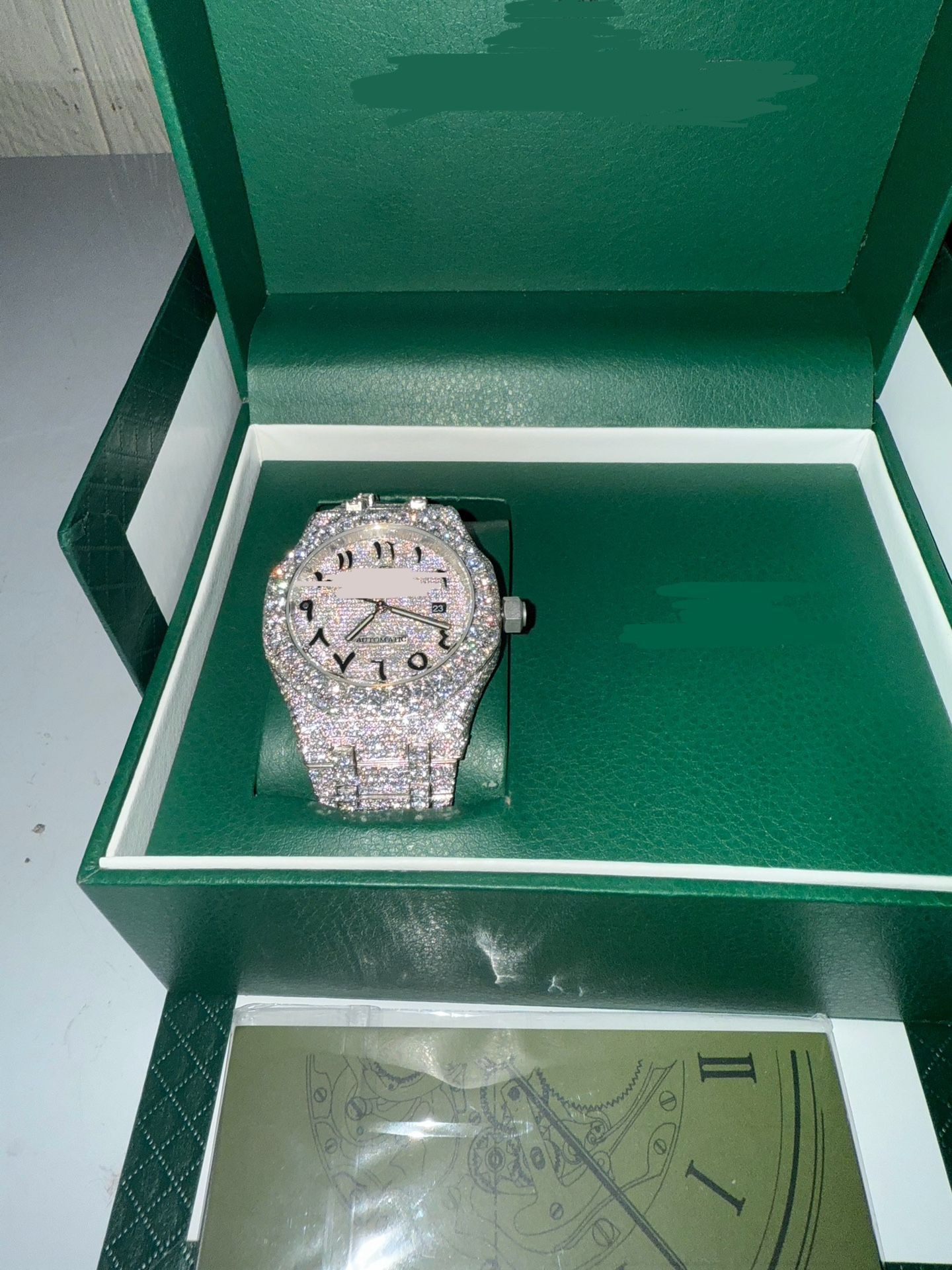 VVS Clarity Moissanite Watch