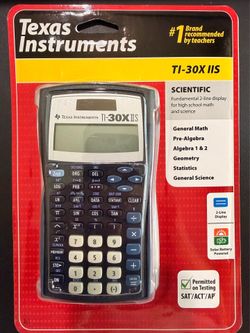 Texas Instruments TI-30X IIS Scientific Calculator  NEW!