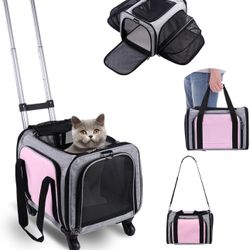 Pet Carrier Airline Approved on Wheels
