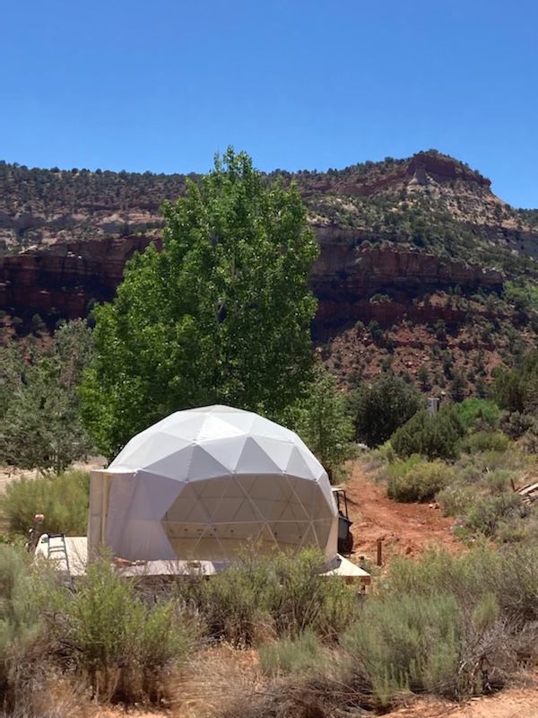5 Meter Geodesic Dome For Sale, Glamping Dome