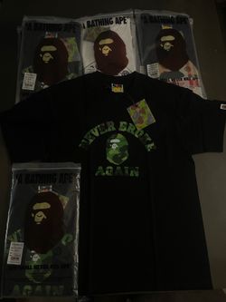 YB "never broke again" BAPE TEE