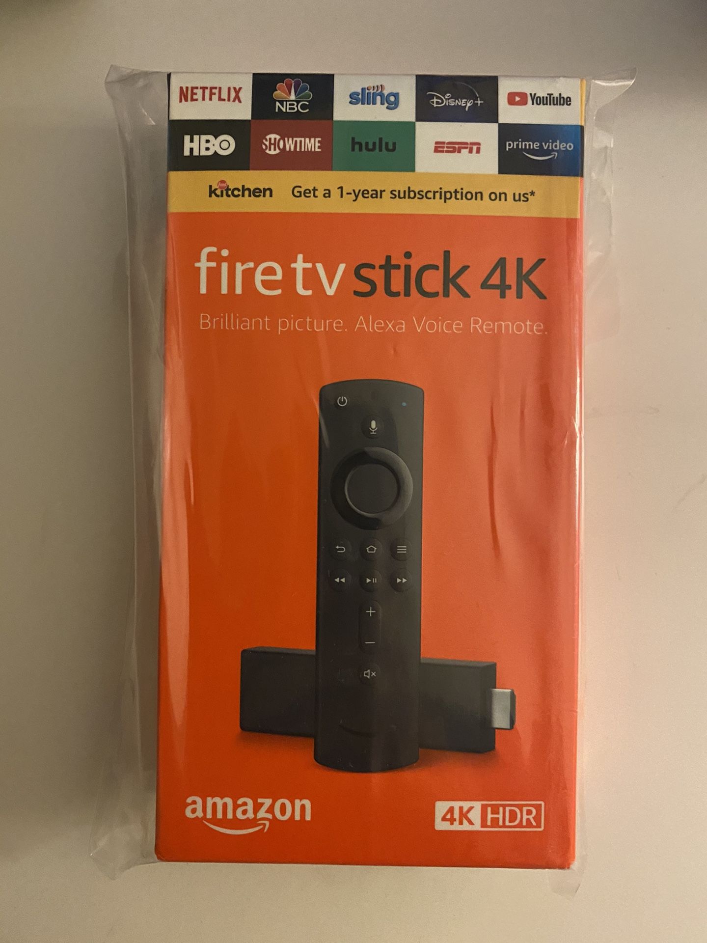 Fire TV stick 4K with Alexa remote (latest release)