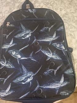 Shark Theme Backpack