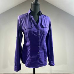 Small Purple Express Dress Shirt