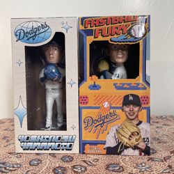 Los Angeles Dodgers Baseball Bobblehead Yoshinobu Yamamoto Roki Sasaki 
