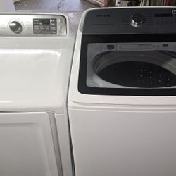 Great Working Super Capacity Samsung Washer And Dryer 