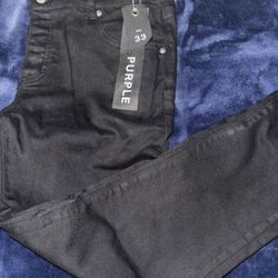 Purple Jeans, Bape Shirt And Polo Sweats