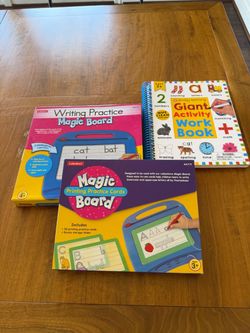 Lakeshore Magic Board Kids Writing Practice Set