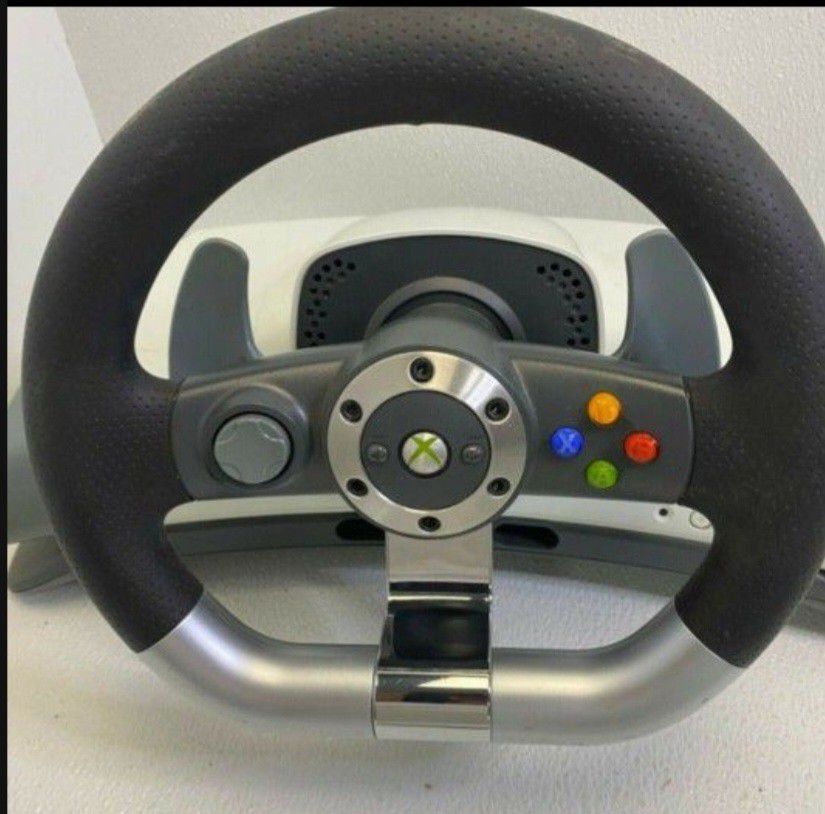 Xbox 360 Racing Wheel + Pedals