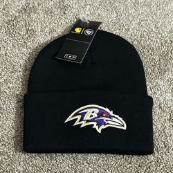 PRICE IS FIRM Baltimore Ravens beanie Carhartt x 47’ collaboration