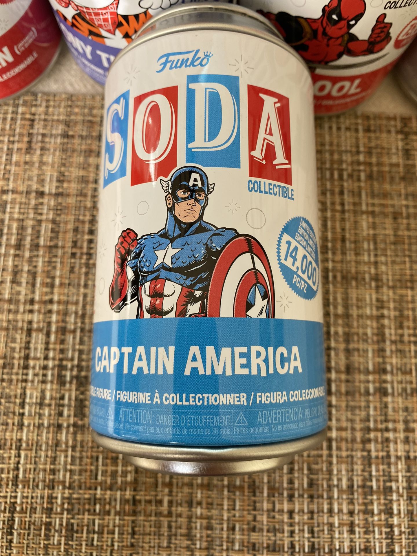 Funko Soda Captain América