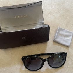 Gucci Black Sunglasses Gold Fade GG 3697/s