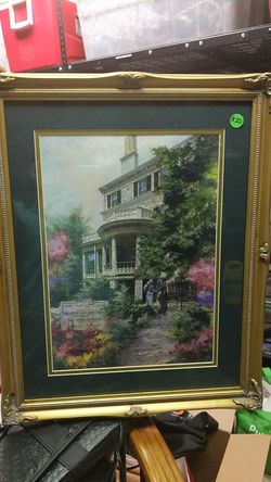 Painting print of Savannah