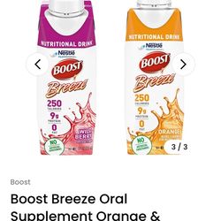 Nestle boost breeze