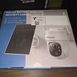 Solar Wireless Security Camera