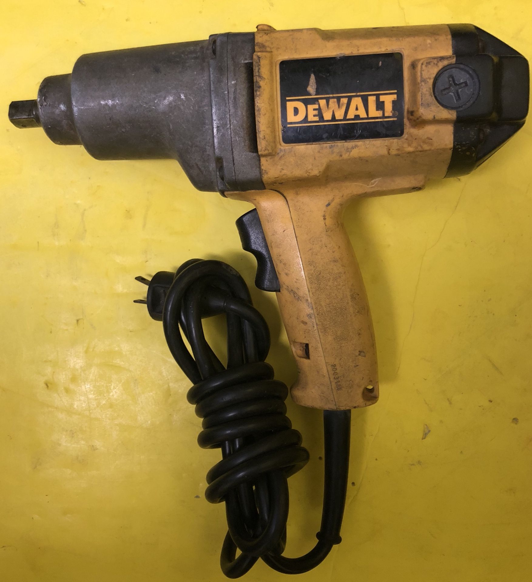 DeWalt DW290 - 1/2" Corded Electric - 120V Impact Wrench - GOOD CONDITION