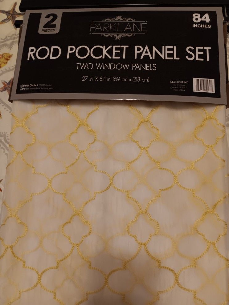 CURTINS 4 PANELS