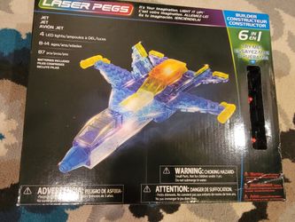 Laser Peg 6 In 1 Building Set