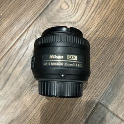 Nikon Af-s Nikkor 35mm 1:1.8g Lens