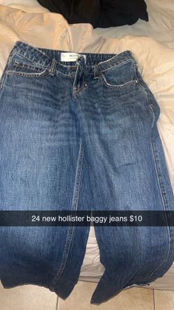 Girls baggy jeans