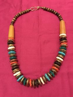 Multi stone /turquoise/skull necklaces