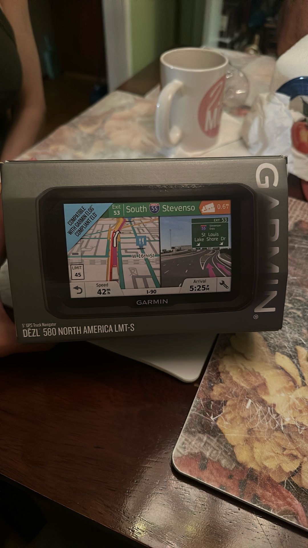 GPS - GARMIN DEZL 580 LMT-S