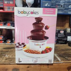 Baby cakes chocolate fountain