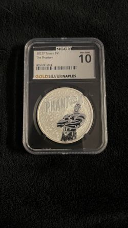 2022P Tuvalu The Phantom silver coin
