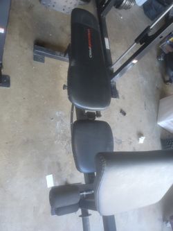 Weider Pro 8500 Smith Cage System Bench 345 Lbs Of Weights for Sale in Chino Hills CA OfferUp