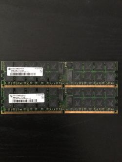 Computer RAM Memory 4GB PC2
