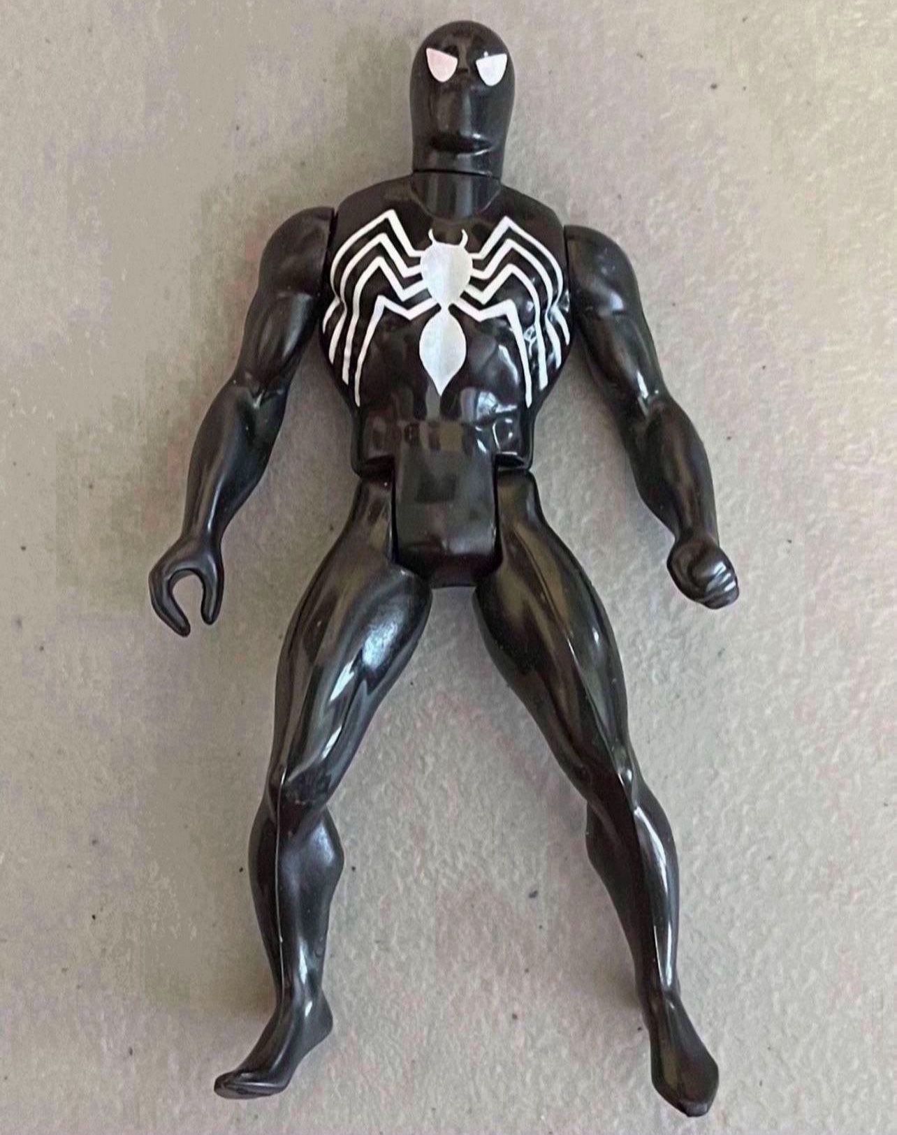 Vintage Mattel Marvel Super Heroes Black Spider-Man