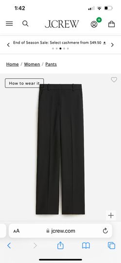 Brand New J.Crew Wide Leg Pants