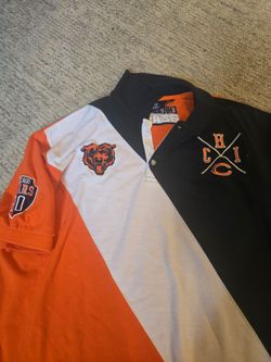 Chicago Bears NFL Polo Shirt Mens Medium