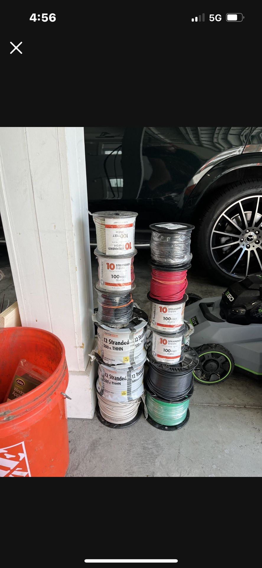 New Rolls Of Wire