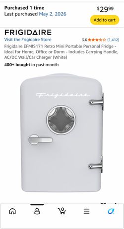 Frigidaire retro mini fridge