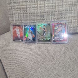 Victor Wembanyama Rookie/optic Prizm/cracked Ice Basketball Card Lot 