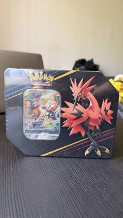 Pokemon Crown Zenith Zapdos Tin Sealed