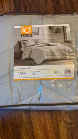 3 piece comforter set size twin/TXL