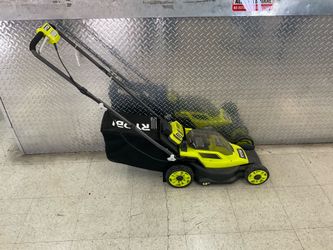 Ryobi P1108VNM 13” battery powered lawn mower