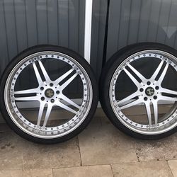 22” Three Piece Wheels