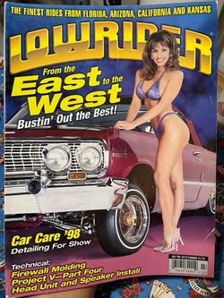 Lowrider Magazine July 1998